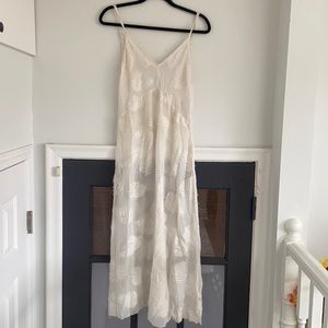 Wilfred Sheer White Dress